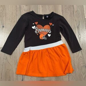 Cleveland Browns Toddler Girl Dress